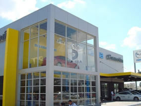 Mazda panel de aluminio ALPOLIC